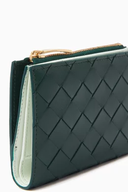 Bottega veneta zipper wallet deals