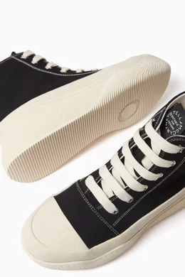 Buy Stella McCartney Black Loop High top Sneakers in Cotton blend Canvas For Women Online Ounass Bahrain