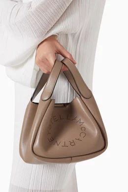 Buy Stella McCartney Grey Double Top Handle Bag in Eco Alter Nappa For Women Online Ounass Bahrain