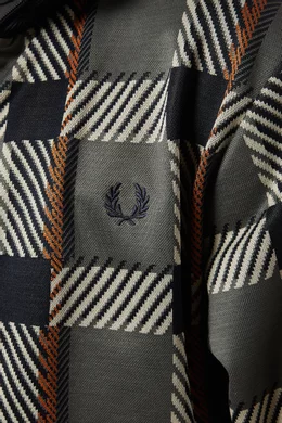 ジャケット・アウター FRED PERRY/GLITCH TARTAN TRACK JACKET Glitch Tartan Track Jacket | GATE
