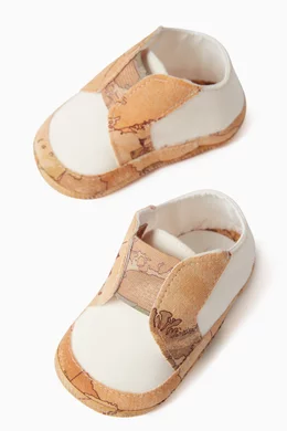 Buy Alviero Martini Multicolour Geo Classic Baby Shoes in Textile For Kids Online Ounass Bahrain