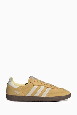 Buy adidas Yellow Samba OG Sneakers in Nylon For Men Online Ounass Bahrain