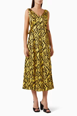 Marella yellow dress 2025