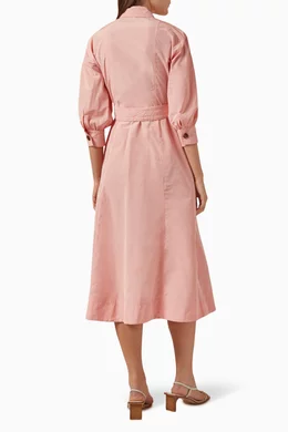 Buy Marella Pink Vienna Shirt Dress For Women Online Ounass Bahrain
