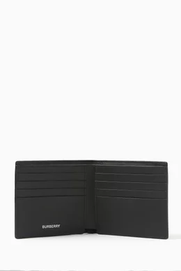 Burberry london check bifold wallet 2025