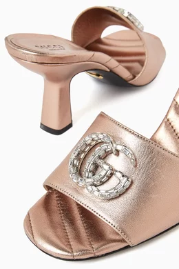Gucci rose sandals hotsell