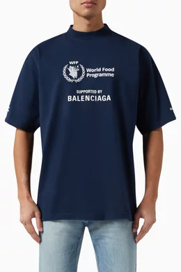 Balenciaga world food program shirt on sale
