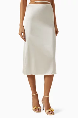 La jupe midi outlet