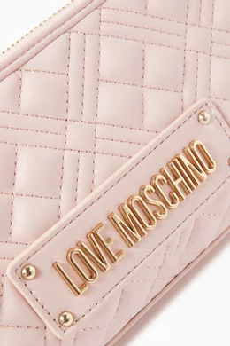 Pink moschino bag hot sale