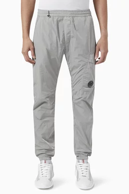 Buy C.P. Company Grey Chrome R Track Pants in Nylon For Men Online Ounass Bahrain