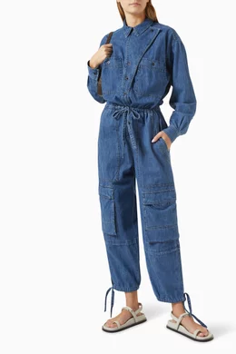 Isabel marant denim jumpsuit outlet