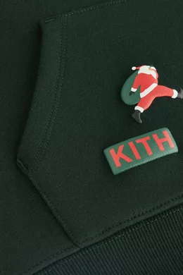 Buy Kith Black Kithmas Kids Ornament Williams Hoodie in Cotton fleece For UNISEX Online Ounass Bahrain