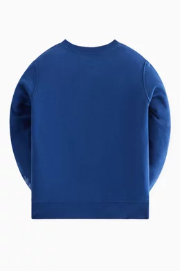 Buy Kith Blue x Disney Donald Duck Crewneck Sweatshirt in Cotton fleece For Girls Online Ounass Bahrain