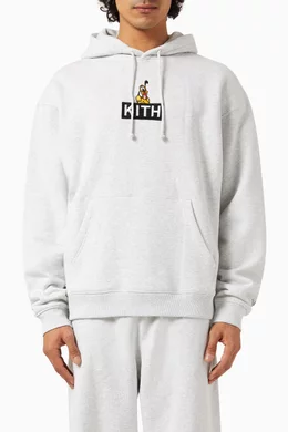 Buy Kith Grey Kith x Mickey & Friends Pluto Hoodie in Cotton 
