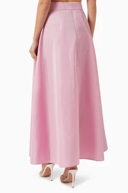 Wrap front maxi skirt on sale