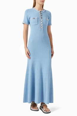 Sandro dress blue online