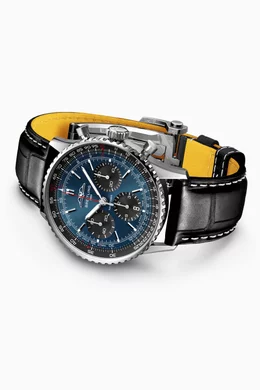 Buy Breitling Blue Navitimer B01 Chronograph Watch 41 For Men Online Ounass Bahrain