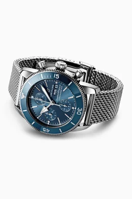 Breitling superocean heritage 44 blue best sale