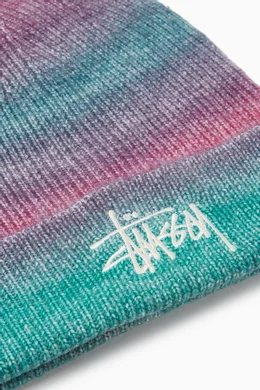 Buy Stüssy Multicolour Spray Stripe Cuff Beanie Hat in Acrylic For Men  Online | Ounass Bahrain