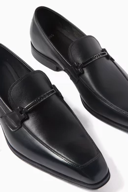 Boss mens loafers outlet