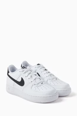 Kids all white air force 1 shop