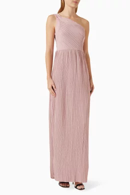 Yas pleated maxi dress 2025