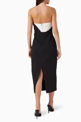 Mara hoffman black and white dress cheap