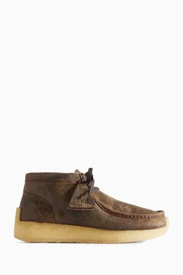 Buy Kith Brown Clarks Originals 8th St Rossendale Boots in Leather For Men Online Ounass Bahrain