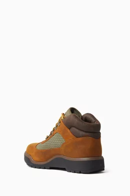Buy Kith Multicolour x Timberland Field Boots in Leather For Men Online Ounass Bahrain