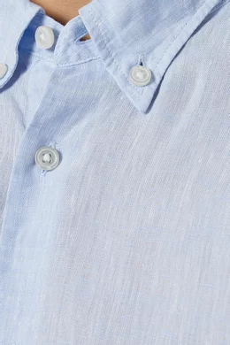 Boss linen shirt top