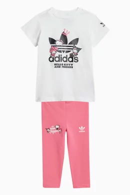 Adidas leggings and shirt set shop