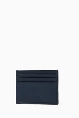 Buy Polo Ralph Lauren Blue Polo Bear Card Holder in Leather For Men Online Ounass Bahrain