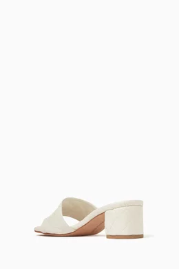 Bottega veneta white mules store