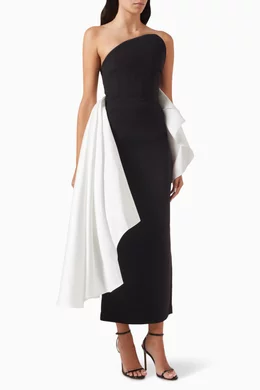Nala long slit all in one Nala Maxi Dress by City Chic Online