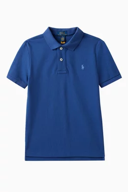 Boys royal blue polo 2025