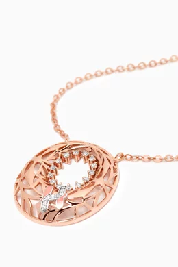 Rose gold h necklace shop