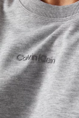 Calvin klein performance logo sweatshirt store