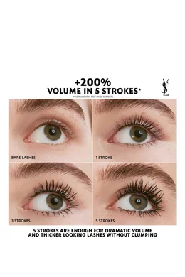 Buy YSL Beauty Colourless Black 01 Lash Clash Waterproof Mascara 9ml For Women Online Ounass Bahrain