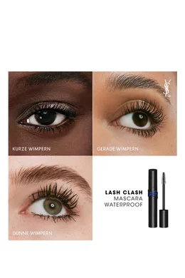 Buy YSL Beauty Colourless Black 01 Lash Clash Waterproof Mascara 9ml For Women Online Ounass Bahrain