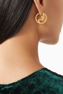 Gucci hoop earings on sale
