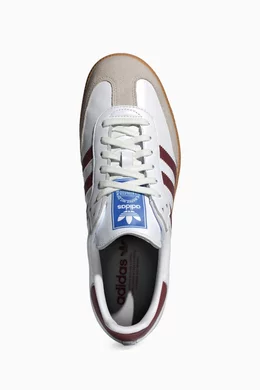 Buy adidas Red Samba OG Sneakers in Leather For Men Online Ounass Bahrain