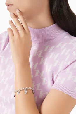 Karl lagerfeld charm bracelet online