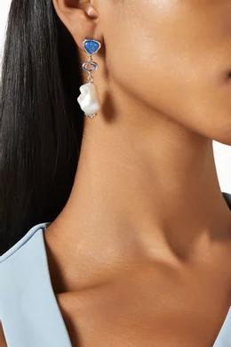 Kate spade crystal earrings online