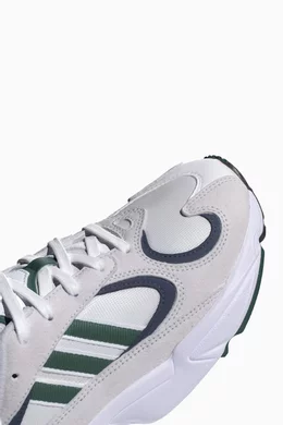 Buy adidas Green Falcon Dorf Sneakers in Mesh and Leather For Women Online Ounass Bahrain