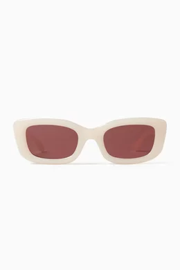 Coach white sunglasses cheap
