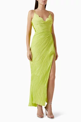 Maria lucia hohan yellow dress cheap