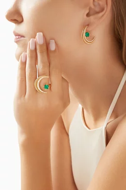 Emerald baby earrings hotsell