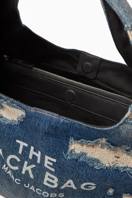 Buy Marc Jacobs Multicolour The Rip and Repair Sack Top handle Bag in Denim For Women Online Ounass Bahrain