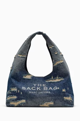 Marc jacobs denim backpack deals