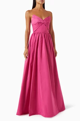 Marchesa notte pink dress deals